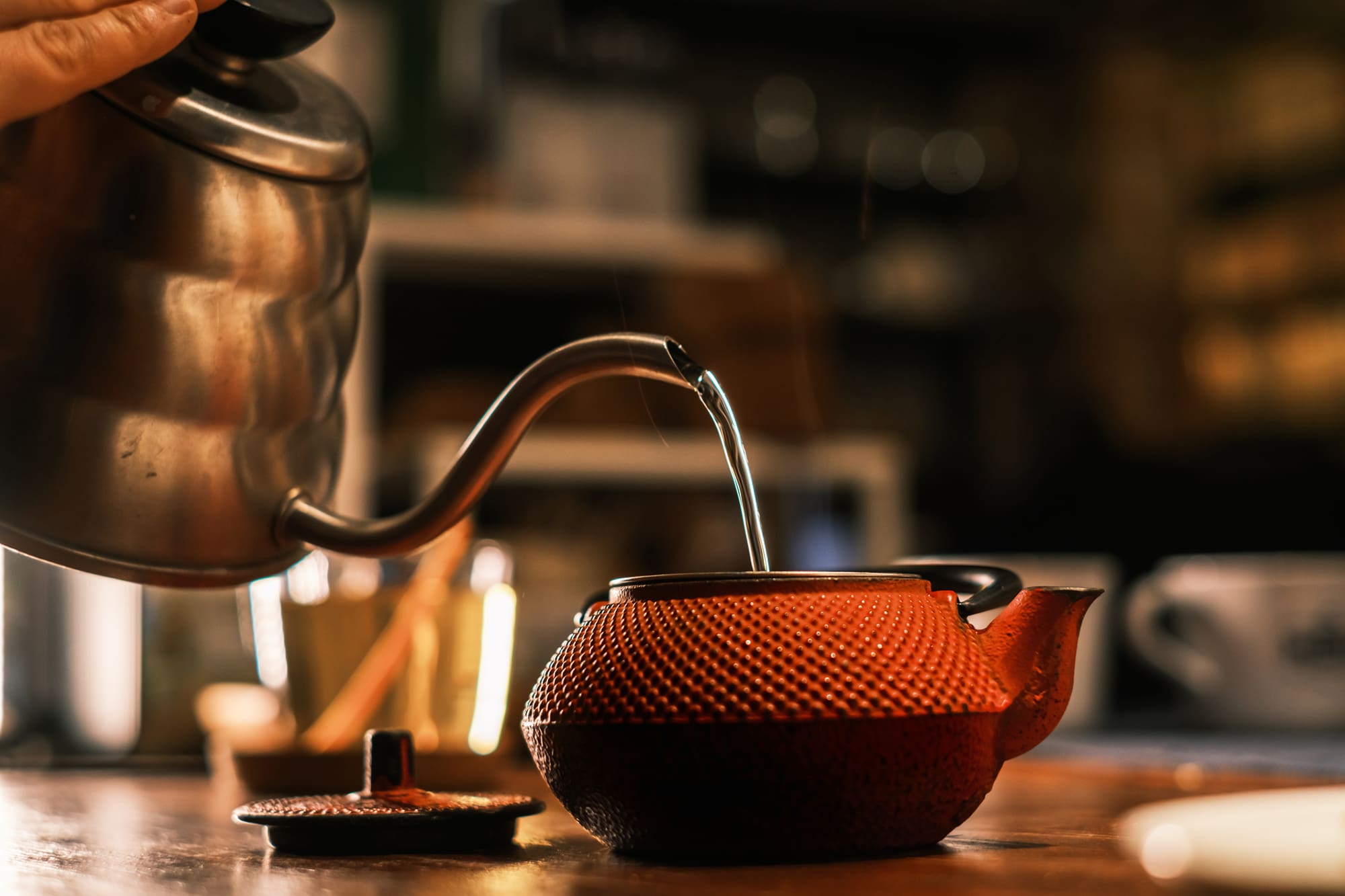 Brewing herbal tea Brewing herbal tea