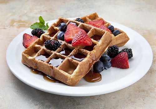 National Waffle Day Breakfast