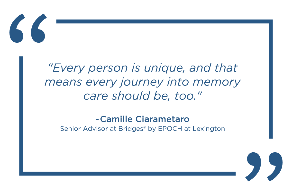 early dementia detection and a unique journey to memory care